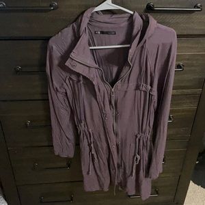 Maurices cute lightweight jacket with hood